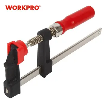 WORKPRO Steel Bar Clamp with wood handle Malleable cast jaws for strength and durability 50mm*200mm Free Shipping
WORKPRO Steel Bar Clamp with wood handle Malleable cast jaws for strength and durability 50mm*200mm Free Shipping