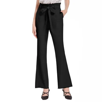 Belle Poque Women Wide Leg Pants Ruffle High Waist Pants With Belt Female Flare Pants Casual Black Khaki Trousers Women Spring
Belle Poque Women Wide Leg Pants Ruffle High Waist Pants With Belt Female Flare Pants Casual Black Khaki Trousers Women Spring