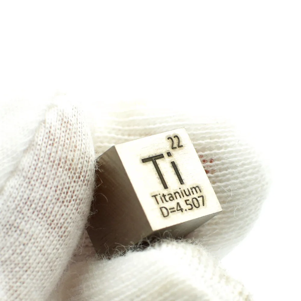Titanium Element Cube Ti Pure Metal Density Period Table Collection Science Experiment Researh 10x10x10mm Skin-friendly Metal
Titanium Element Cube Ti Pure Metal Density Period Table Collection Science Experiment Researh 10x10x10mm Skin-friendly Metal