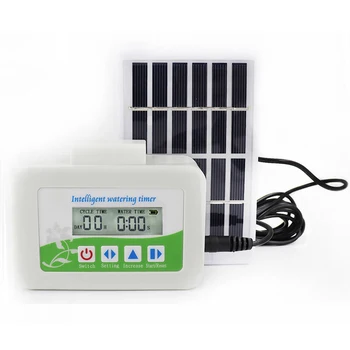 Solar Automatic Watering Timer IP67 Waterproof Irrigating Device Smart Plants Watering Controller
Solar Automatic Watering Timer IP67 Waterproof Irrigating Device Smart Plants Watering Controller