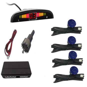 Car Auto Parktronic Led Parking Sensor With 4 Sensors Reverse Backup Car Parking Radar Monitor Detector System Display
Car Auto Parktronic Led Parking Sensor With 4 Sensors Reverse Backup Car Parking Radar Monitor Detector System Display