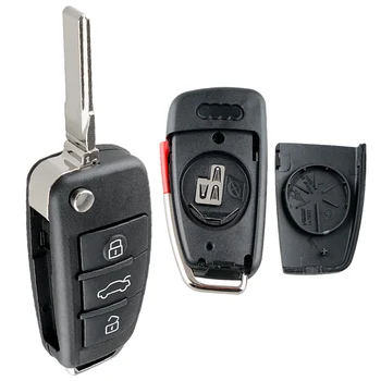 Car Key Case Replacement 3+1 Buttons Folding Remote Flip Car Key Case Shell Fob fit for Audi A2 A3 A4 A6 A6L A8 S5 Q7 TT
Car Key Case Replacement 3+1 Buttons Folding Remote Flip Car Key Case Shell Fob fit for Audi A2 A3 A4 A6 A6L A8 S5 Q7 TT