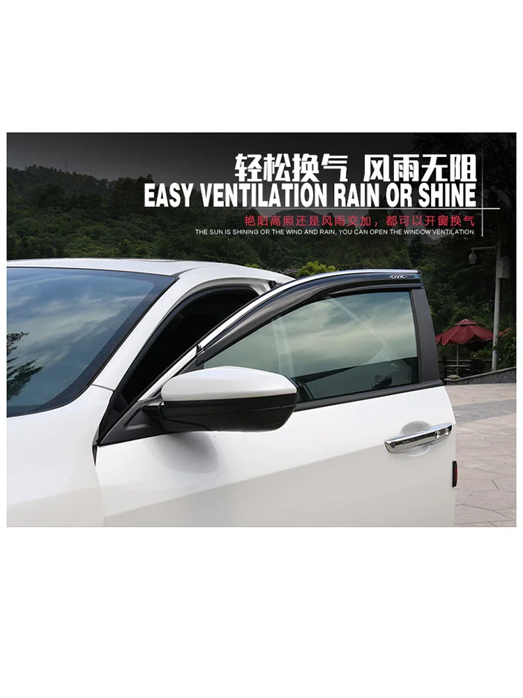 for Honda Civic06-19window visor car rain shield awning trim cover Side Window Deflector Door Rain Sun Shield Side Windows Cover
for Honda Civic06-19window visor car rain shield awning trim cover Side Window Deflector Door Rain Sun Shield Side Windows Cover