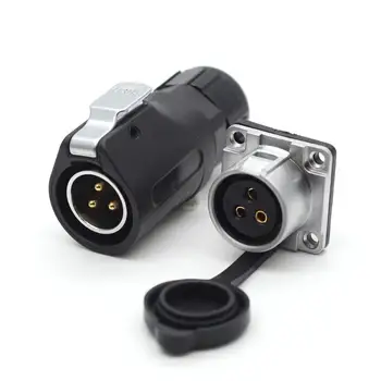 XHP20, Solar Energy Waterproof Connector 3 Pin Power Cable Circular Industrial Male Plug Female socket IP67
XHP20, Solar Energy Waterproof Connector 3 Pin Power Cable Circular Industrial Male Plug Female socket IP67