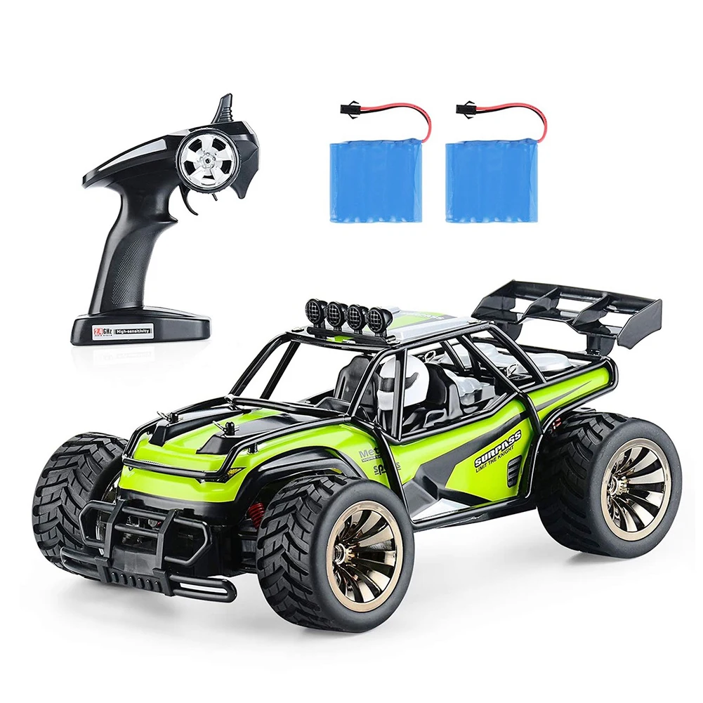 2.4GHz Off Road Anti-Impact Remote Control Vehicle Electric Children Racing Rechargeable Kids Toy Gift High Speed Model RC Car
2.4GHz Off Road Anti-Impact Remote Control Vehicle Electric Children Racing Rechargeable Kids Toy Gift High Speed Model RC Car
