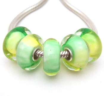 JGWG1655 5X 100% Authenticity S925 Sterling Silver Beads Murano Glass beads Fit European Charms Bracelet diy jewelry Lampwork
JGWG1655 5X 100% Authenticity S925 Sterling Silver Beads Murano Glass beads Fit European Charms Bracelet diy jewelry Lampwork
