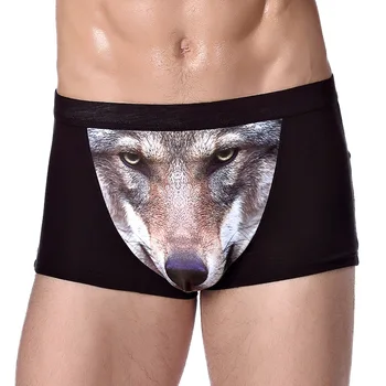 4XL Male Underwear Funny Cool Underpants Wolf Modal U Convex Underware Men Boxers Comfortable Soft Boxer Shorts Man Large Size
4XL Male Underwear Funny Cool Underpants Wolf Modal U Convex Underware Men Boxers Comfortable Soft Boxer Shorts Man Large Size
