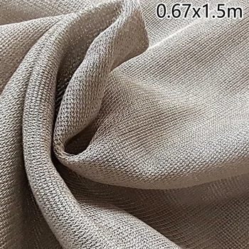 Silver Fabric Shield RFID/EMI Washable Microwave-Stretch Knitting For Clothing Silver Fiber Shield Accessories
Silver Fabric Shield RFID/EMI Washable Microwave-Stretch Knitting For Clothing Silver Fiber Shield Accessories