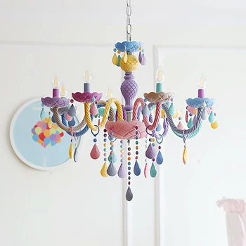 Crystal Modern Pendant Lights Macaron Color Ceiling Lamps Children's Room Kids Creative Fantasy Luminaire Hanging Light Fixture
Crystal Modern Pendant Lights Macaron Color Ceiling Lamps Children's Room Kids Creative Fantasy Luminaire Hanging Light Fixture