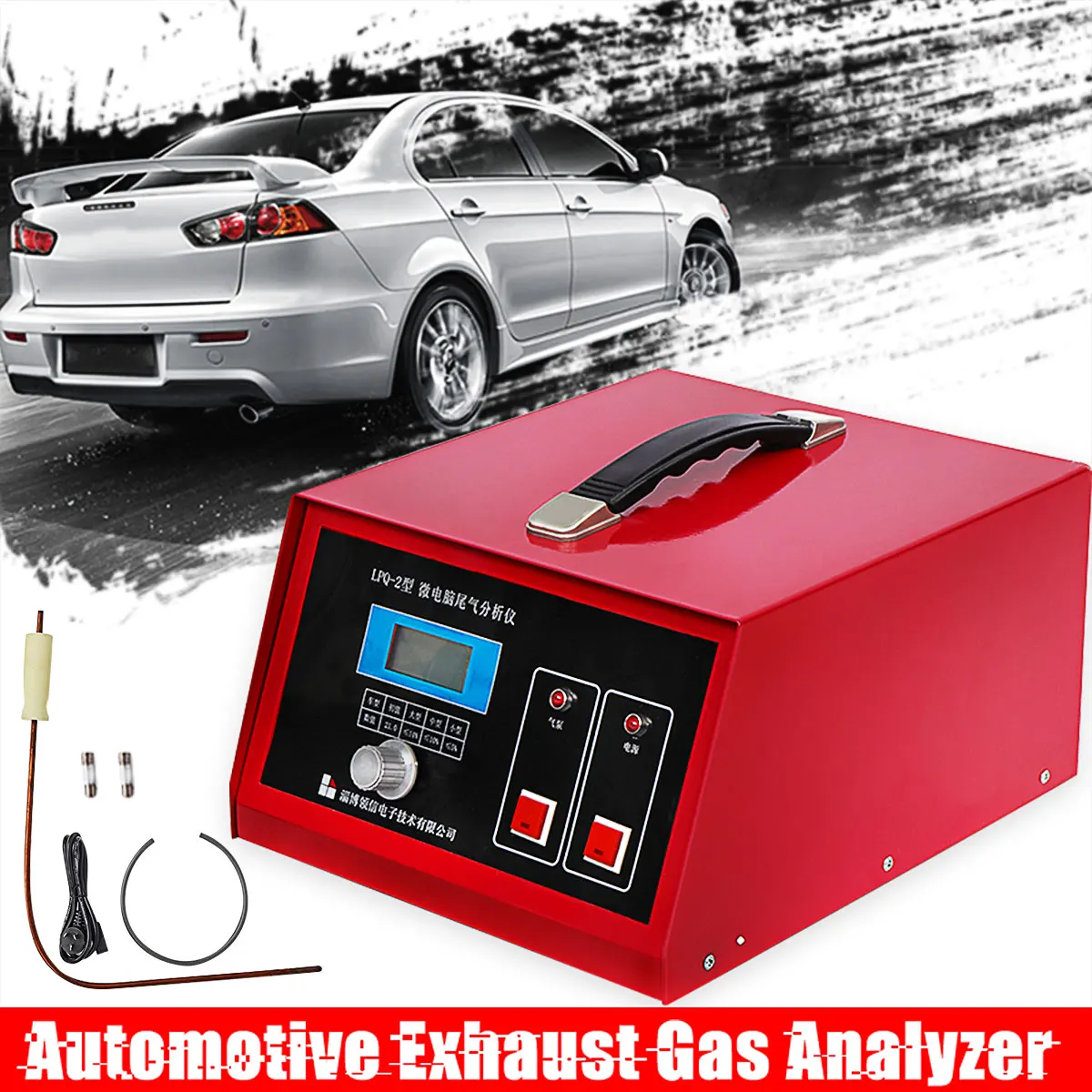 New Vehicle 220V Automotive Exhaust Gas Analyzer Vehicle Emission Gas Analyzer Tail Gas Detect Oxygen Content Air Quality Monit
New Vehicle 220V Automotive Exhaust Gas Analyzer Vehicle Emission Gas Analyzer Tail Gas Detect Oxygen Content Air Quality Monit