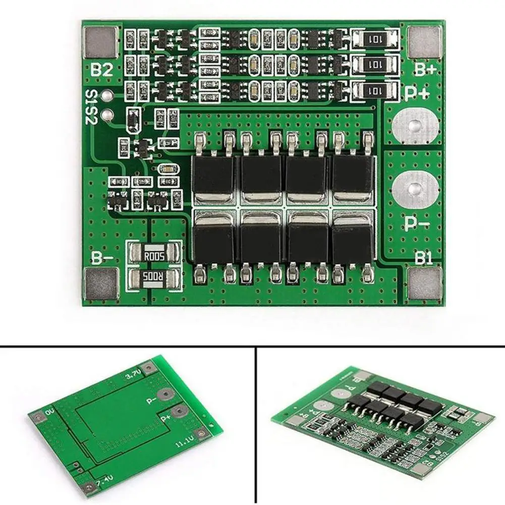 Original 25A Li-ion Lithium 18650 12V 11.1V 12.6V Battery Balance Circuits Protection Board Integrated PCB I0V8
Original 25A Li-ion Lithium 18650 12V 11.1V 12.6V Battery Balance Circuits Protection Board Integrated PCB I0V8