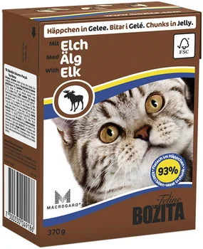 BOZITA BOZITA MINI CHUNKS IN JELLY ELK for cats and kittens with a deer in jelly 370 gr
BOZITA BOZITA MINI CHUNKS IN JELLY ELK for cats and kittens with a deer in jelly 370 gr