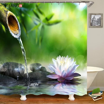 200x180 Zen Buddhist Spa Printing Bathroom Shower Curtain Polyester Waterproof Home Decor Curtain with Hook
200x180 Zen Buddhist Spa Printing Bathroom Shower Curtain Polyester Waterproof Home Decor Curtain with Hook