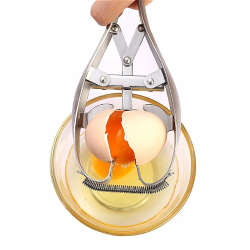 Multifunctional 304 Stainless Steel Egg Beater Manual Fast Egg Opener Open Eggshell Egg Baking Creative Kitchen Gadgets NS20
Multifunctional 304 Stainless Steel Egg Beater Manual Fast Egg Opener Open Eggshell Egg Baking Creative Kitchen Gadgets NS20