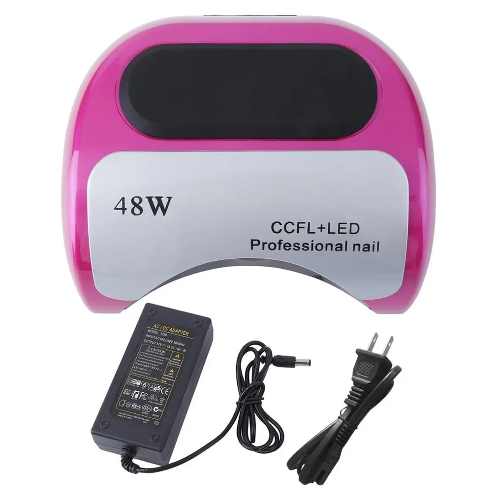 48W Auto-induction Sensor Quick Nail Dryer LED Lamp Gel Curing Ultraviolet Light Timer Nail Care Artifact Phototherapy Machine
48W Auto-induction Sensor Quick Nail Dryer LED Lamp Gel Curing Ultraviolet Light Timer Nail Care Artifact Phototherapy Machine