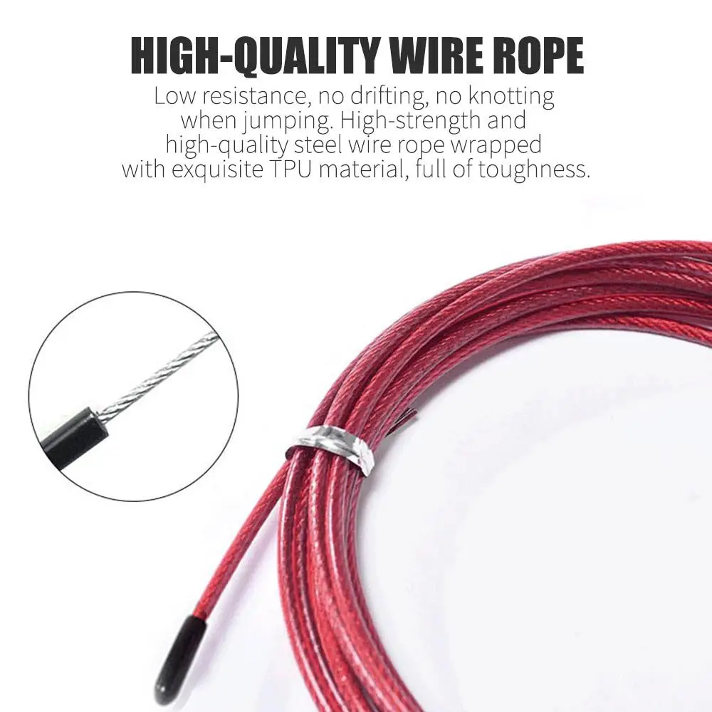 Game Plastic Handle, Skipping Rope Jump Rope Imported Steel Wire Funny 4color Outdoor Rope Skipping Professional Gifts
Game Plastic Handle, Skipping Rope Jump Rope Imported Steel Wire Funny 4color Outdoor Rope Skipping Professional Gifts