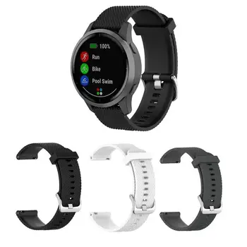 Soft Silicone Wristband 22mm Smart Watch Strap Replacement for or Garmin vivoactive4 Size S L
Soft Silicone Wristband 22mm Smart Watch Strap Replacement for or Garmin vivoactive4 Size S L