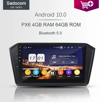 PX6 10.1" HD Android 9.0 4GB RAM car radio 8 core 64GB ROM Car DVD Player GPS Glonass RDS autoradio For VW PASSAT 2015 2016
PX6 10.1" HD Android 9.0 4GB RAM car radio 8 core 64GB ROM Car DVD Player GPS Glonass RDS autoradio For VW PASSAT 2015 2016