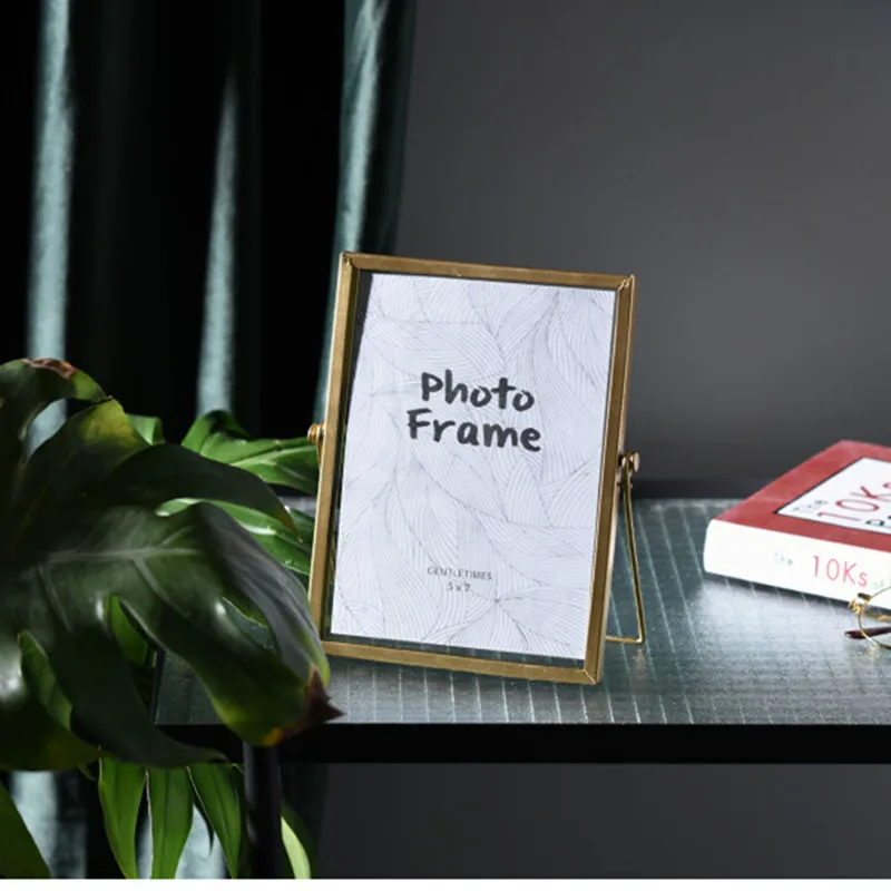 Cutelife Nordic Gold Metal Painting Picture Poster Frame Cutelife Nordic Gold Metal Painting Picture Poster Frame