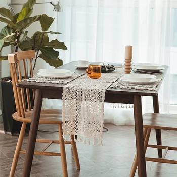 Vintage Lace Table Runner Cotton Tablecloth Hollow-out Table Cloth Placemat Anti Dust Table Cover Photography Holiday Home Decor
Vintage Lace Table Runner Cotton Tablecloth Hollow-out Table Cloth Placemat Anti Dust Table Cover Photography Holiday Home Decor
