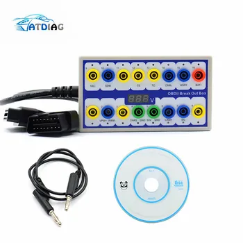 Professional Auto Car OBD 2 Break Out Box OBD2 Breakout Box OBD OBDII Protocol Detector Diagnostic Connector Detector
Professional Auto Car OBD 2 Break Out Box OBD2 Breakout Box OBD OBDII Protocol Detector Diagnostic Connector Detector