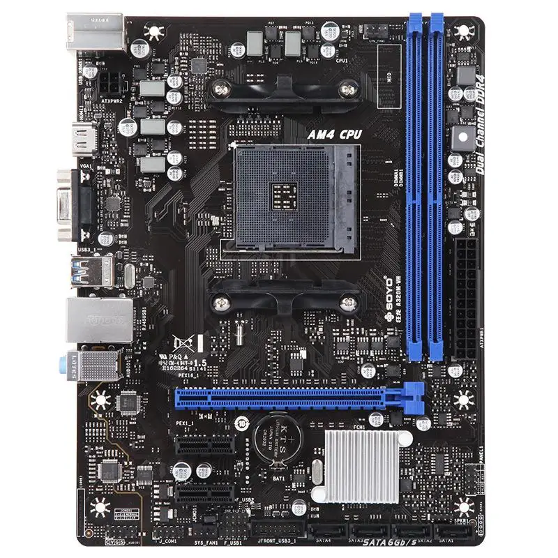 Adeeing A320M-VH AM4 Computer Mainboard Support DDR4 with HDMI+VGA For Computer Accessories
Adeeing A320M-VH AM4 Computer Mainboard Support DDR4 with HDMI+VGA For Computer Accessories