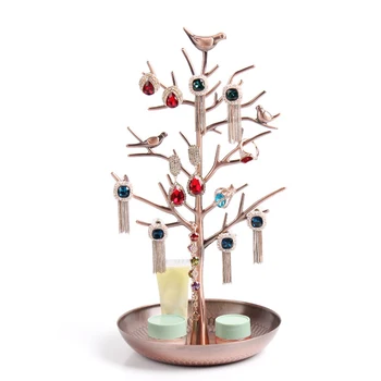 New Style Tree Shape Earrings Necklace Ring Pendant Bracelet Jewelry Display Stand Tray Tree Storage Racks Organizer Holder
New Style Tree Shape Earrings Necklace Ring Pendant Bracelet Jewelry Display Stand Tray Tree Storage Racks Organizer Holder