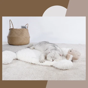 Small Sheep Pet Blanket Dog Bed Cat Mat Soft Winter Thicken Warm Sleeping Beds for Small Medium Dogs Cats Pet Supplies
Small Sheep Pet Blanket Dog Bed Cat Mat Soft Winter Thicken Warm Sleeping Beds for Small Medium Dogs Cats Pet Supplies