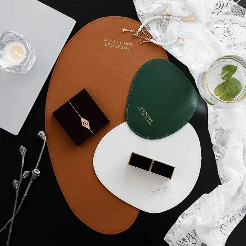 3 PCS Leather Placemat Tableware Pad Waterproof Non Slip Table Mat Washable Home Pad Couster Kitchen Accessories Decoration
3 PCS Leather Placemat Tableware Pad Waterproof Non Slip Table Mat Washable Home Pad Couster Kitchen Accessories Decoration