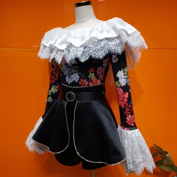 Fashion Europe Women's Slim Shirts Round Neck Backless Spring New 2020 Ladies Blouses and Tops Long Sleeve Women Clothing Print
Fashion Europe Women's Slim Shirts Round Neck Backless Spring New 2020 Ladies Blouses and Tops Long Sleeve Women Clothing Print