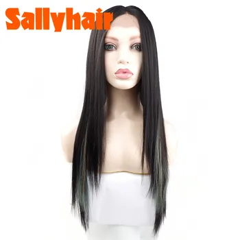 Ombre color Mixed Green Colors Synthetic Lace Front Wigs Ear to Ear Middle Part Long Silky Straight Hair style Lace Hair Wig
Ombre color Mixed Green Colors Synthetic Lace Front Wigs Ear to Ear Middle Part Long Silky Straight Hair style Lace Hair Wig