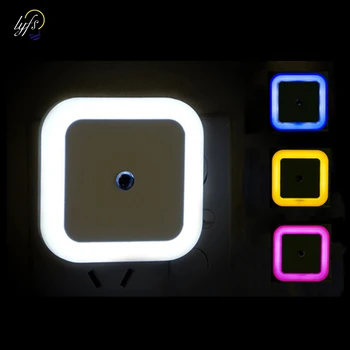 Mini Light control sensor Night Light Smart Square Night Lights for Baby Room Corridor Lamp With EU/US Plug
Mini Light control sensor Night Light Smart Square Night Lights for Baby Room Corridor Lamp With EU/US Plug