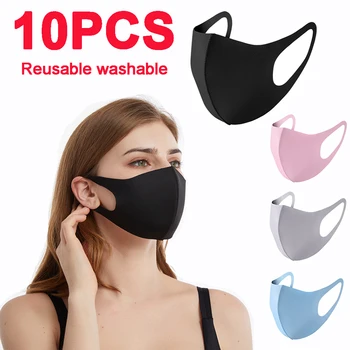 10Pcs Face Masks Reusable Breathable Mask Washable Mouth Shield Masque Safe Fashion Filter Cloth Anti-dust Mascarillas For Adult
10Pcs Face Masks Reusable Breathable Mask Washable Mouth Shield Masque Safe Fashion Filter Cloth Anti-dust Mascarillas For Adult