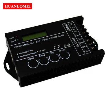 AC90-240V TC423 Programmable Time LED Controller TC420 Aquarium lighting Timer Single Color RGB Dimmer,5Channel output,Max 20A
AC90-240V TC423 Programmable Time LED Controller TC420 Aquarium lighting Timer Single Color RGB Dimmer,5Channel output,Max 20A