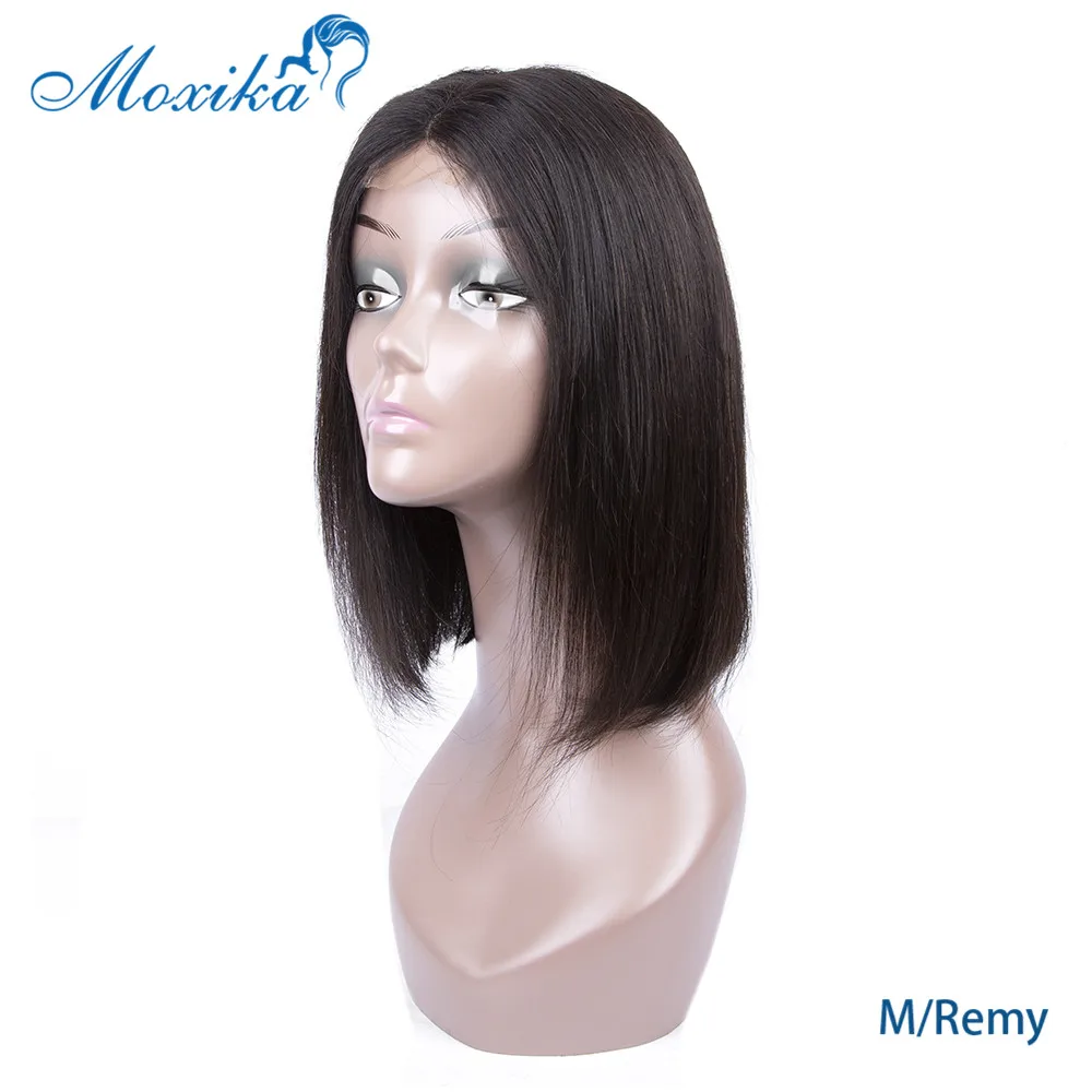Moxika 13x4 Short Bob Lace Front Wig 150% Density Malaysian Straight Human Hair Wigs Middle Part Remy Bob Lace Wig
Moxika 13x4 Short Bob Lace Front Wig 150% Density Malaysian Straight Human Hair Wigs Middle Part Remy Bob Lace Wig