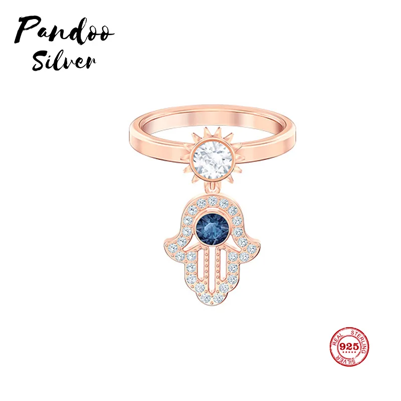 PANDOO Fashion Charm Pure 925 Silver Original 1:1 Copy, Lucky Hand Shape Exquisite Wild Ring Ring Female Luxury Jewelry Gifts
PANDOO Fashion Charm Pure 925 Silver Original 1:1 Copy, Lucky Hand Shape Exquisite Wild Ring Ring Female Luxury Jewelry Gifts