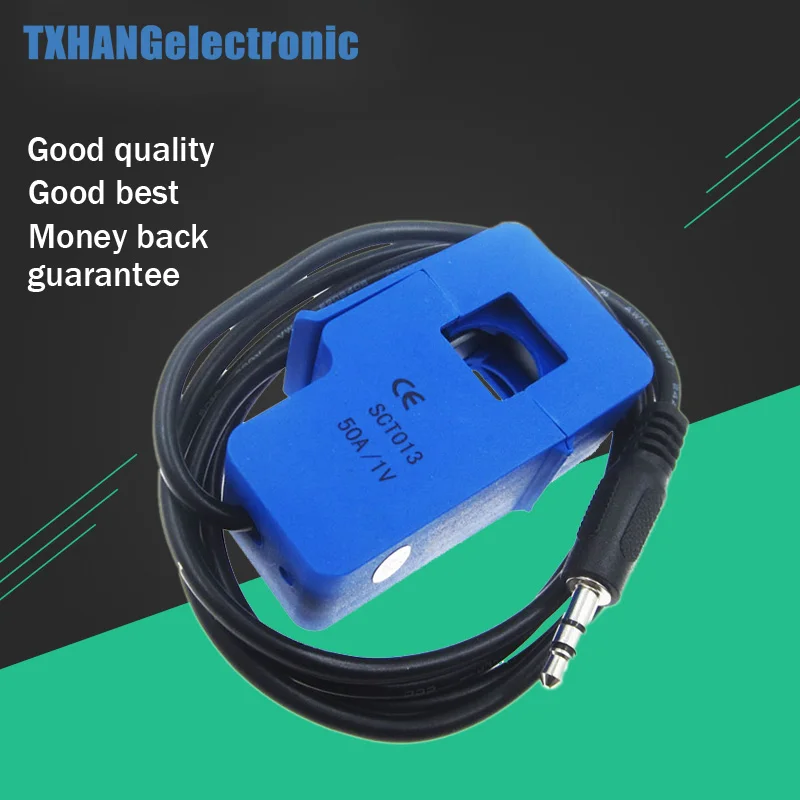 SCT-013-030/015 Non-invasive AC current sensor Split Core Current Transformer SCT-013 diy electronics
SCT-013-030/015 Non-invasive AC current sensor Split Core Current Transformer SCT-013 diy electronics