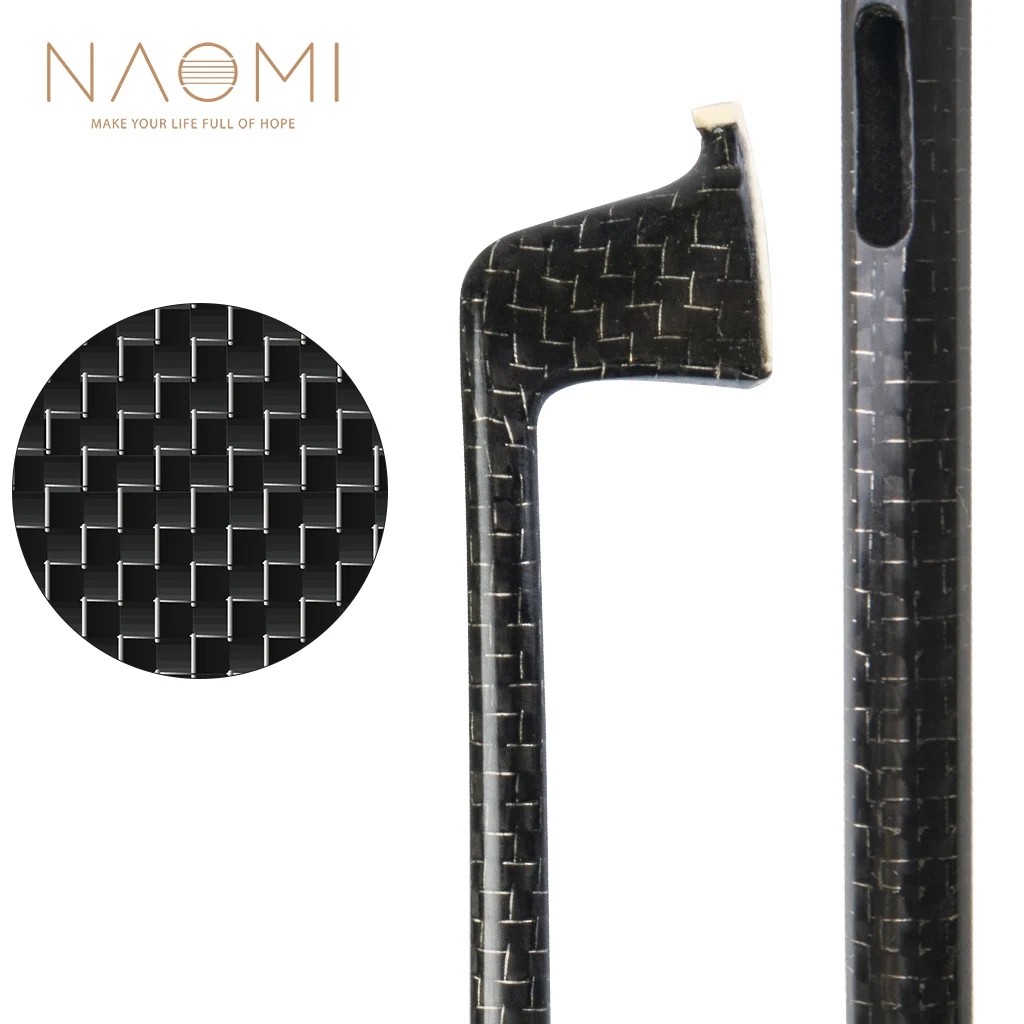 Lightweight Carbon Fiber Violin Bow Stick Braided Carbon Fiber Fiddle Bow Blank Stick For DIY 4/4 Violin Use
Lightweight Carbon Fiber Violin Bow Stick Braided Carbon Fiber Fiddle Bow Blank Stick For DIY 4/4 Violin Use