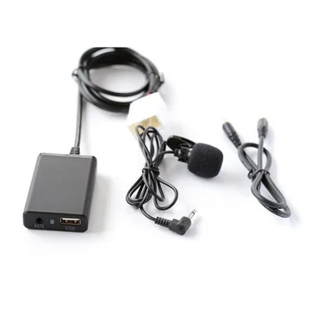 Bluetooth Kit Handsfree Stereo AUX Music Disc Box Adapter Fit For Toyota For Lexus Host With Mic Cable AUX Cable
Bluetooth Kit Handsfree Stereo AUX Music Disc Box Adapter Fit For Toyota For Lexus Host With Mic Cable AUX Cable