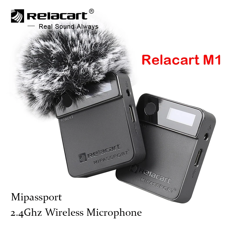 Профессиональный беспроводной микрофон Relacart Mi1 2 4 ГГц 3 5 мм | Электроника