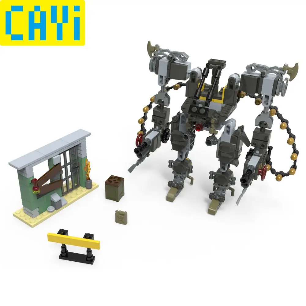 295pcs compatible LegOINGs biochemical policeman sets Heavy Firepower Robot Building Blocks Educational Gifts Toys
295pcs compatible LegOINGs biochemical policeman sets Heavy Firepower Robot Building Blocks Educational Gifts Toys