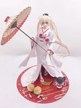23cm Anime white kimono Umbrella Yosuga no Sora Kasugano Sora Girls PVC Action Figure Model Doll Toys
23cm Anime white kimono Umbrella Yosuga no Sora Kasugano Sora Girls PVC Action Figure Model Doll Toys