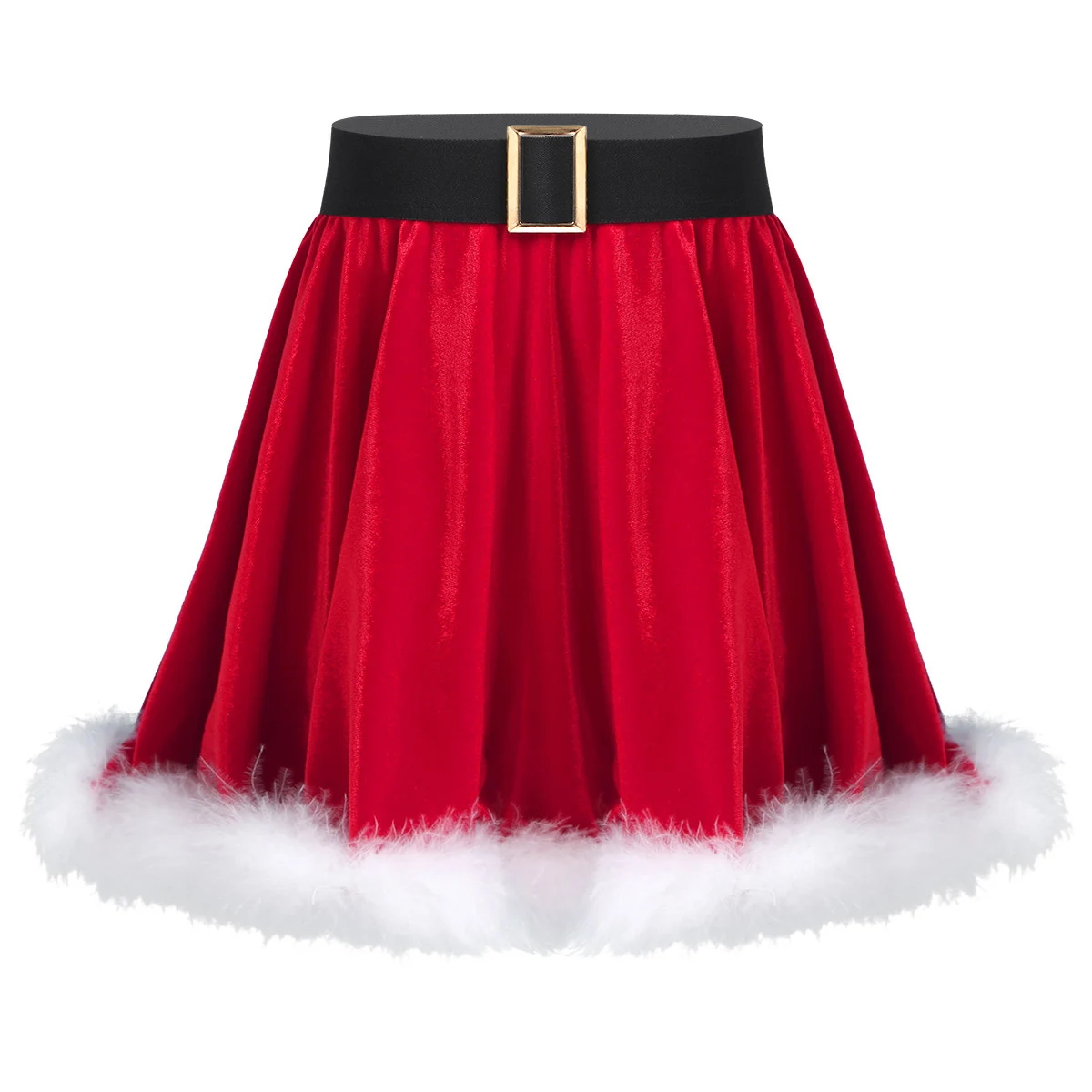 

Girls Santa Claus Christmas Show Skirt Costume Mrs Claus Dance Fancy Dress Kids Girls Tutu Party Dance Ballet Princess Costume
