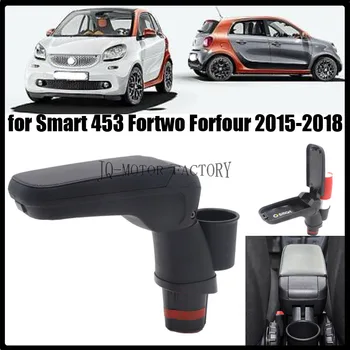 Leather Armrest Storage Box with Cup Holder Locker Central Container for Mercedes New Smart 453 Fortwo Forfour 2015-2018
Leather Armrest Storage Box with Cup Holder Locker Central Container for Mercedes New Smart 453 Fortwo Forfour 2015-2018
