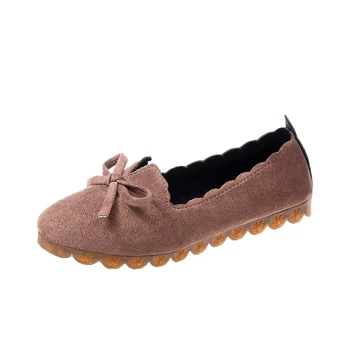 Womens Shoes Spring Autumn Slip on Ladies Shoes Boat Shoes Suede Leather Ballet Flats Round Toe Women Flat Casual Boat Shoes 
Womens Shoes Spring Autumn Slip on Ladies Shoes Boat Shoes Suede Leather Ballet Flats Round Toe Women Flat Casual Boat Shoes