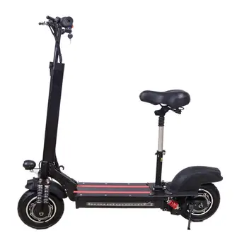 Lamtwheel 1200W electric scooter - Range 40-50Km/Hy 40-50Km with off-road tires - Foldable - With seat-48V/22Ah Bla
Lamtwheel 1200W electric scooter - Range 40-50Km/Hy 40-50Km with off-road tires - Foldable - With seat-48V/22Ah Bla