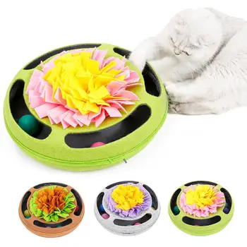 Cat Toy Roller Pet Snuffle Mat Dog Feeding Mat Food Dispenser Training Toys For Dog Kitten Toy Pet Toys 
Cat Toy Roller Pet Snuffle Mat Dog Feeding Mat Food Dispenser Training Toys For Dog Kitten Toy Pet Toys