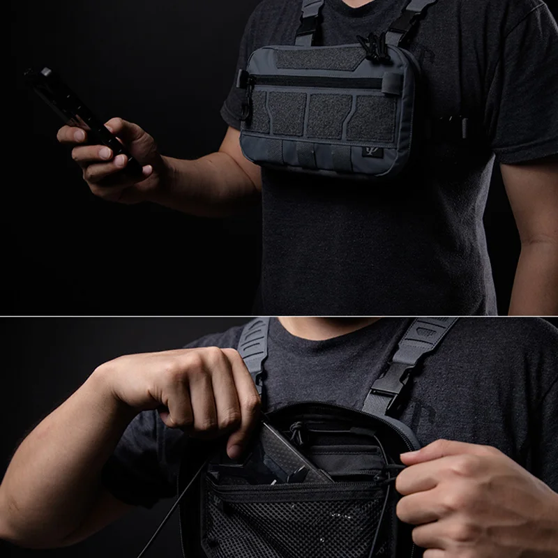 PSIGEAR Tactical Vest Military Chest Rig EDC Bag Cordura 500D / 1000D MOLLE Chest Bag Men's and Women's Waist Bag Hunting Vest
PSIGEAR Tactical Vest Military Chest Rig EDC Bag Cordura 500D / 1000D MOLLE Chest Bag Men's and Women's Waist Bag Hunting Vest