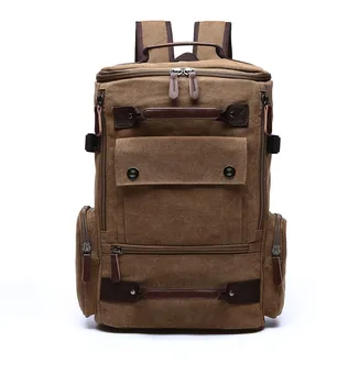 Durable Men's Backpack Vintage Canvas Backpack New Unisex Outdoor Multi-Function Canvas Brake Solid Color Backpack Travel Bag
Durable Men's Backpack Vintage Canvas Backpack New Unisex Outdoor Multi-Function Canvas Brake Solid Color Backpack Travel Bag