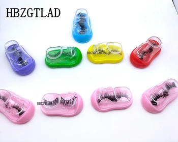 Wholesale Children's shoes design custom eyelash packaging box label lash boxes packaging 3D mink lashes strips empty case bulk 
Wholesale Children's shoes design custom eyelash packaging box label lash boxes packaging 3D mink lashes strips empty case bulk